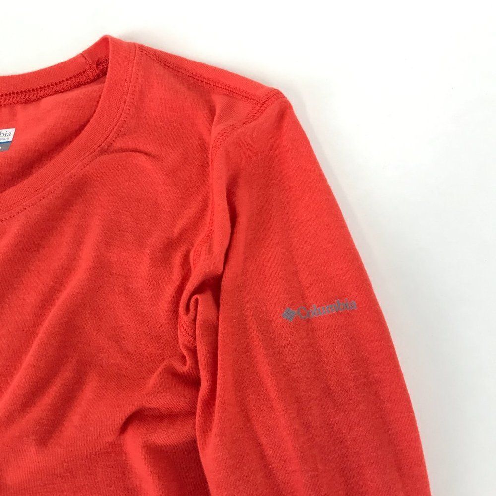 Columbia Omni-Shade Long Sleeve Tee Women's Small Crew Neck Stretch Knit Outdoor - Picture 4 of 9